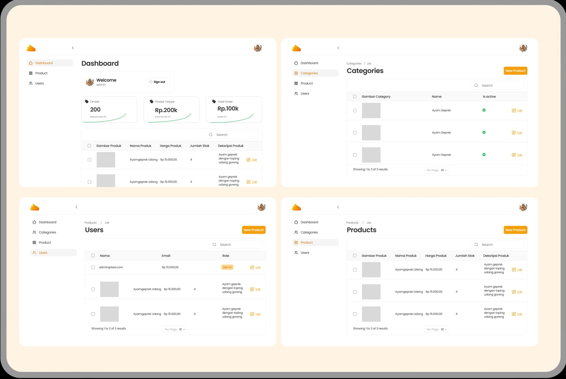 WingsPOS – Point of Sale Web Application screenshot 1