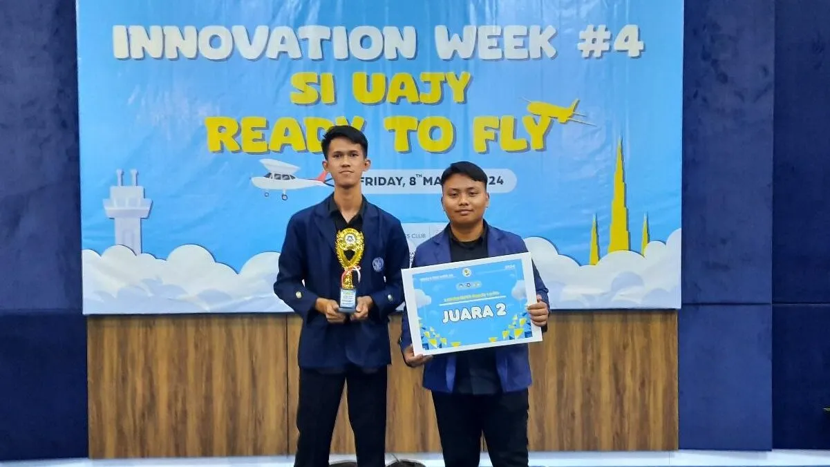 2nd Winner UI/UX Competition at Innovation Week SI UAJY